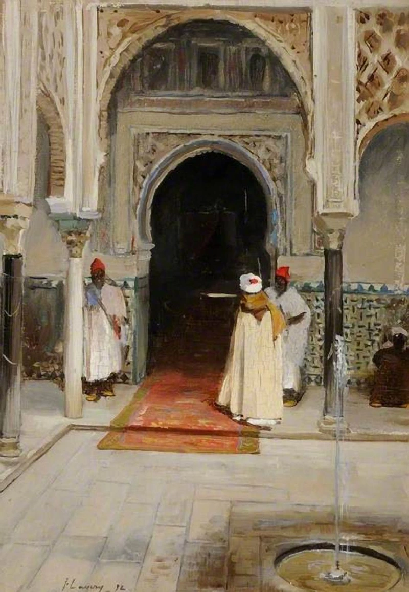 Dar el Cadi, Interno di una moschea